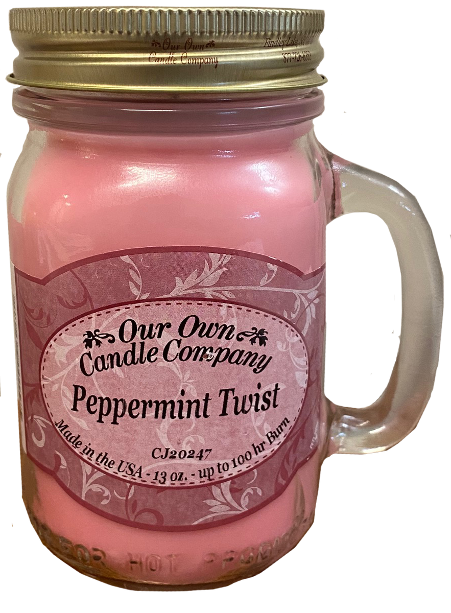 13oz Transparent Pink Candle Glass – Wholesale Candle Jars