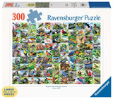 99 Delightful Birds 300pc Large Format Jigsaw Puzzle