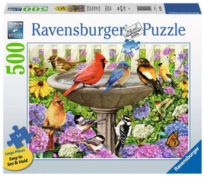 At the Birdbath 500pc Puzzle