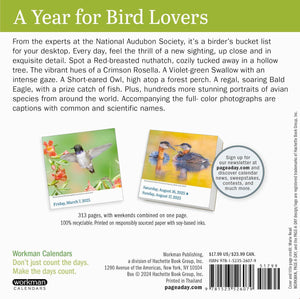 Audubon Birds Page-A-Day Calendar 2025