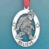 Bigfoot Believe Ornament