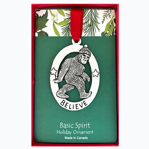 Bigfoot Believe Ornament