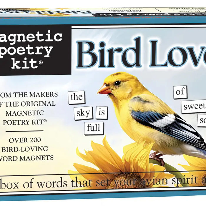 Bird Lover Magnetic Poetry Kit