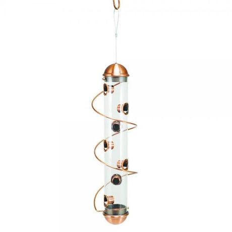 BirdQuest Spiral Mixed Seed Feeder, 17-Inch