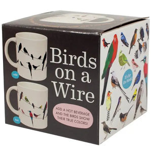 Birds On A Wire Heat-Changing Coffee Mug