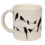 Birds On A Wire Heat-Changing Coffee Mug