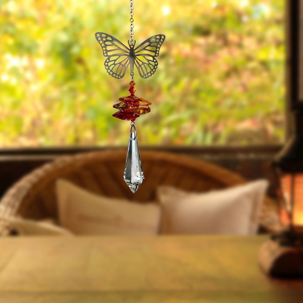 Crystal Fantasy Suncatcher: Butterfly