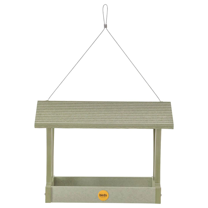 Fly-Thru Recycled Feeder, Green