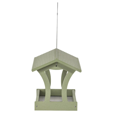 Fly-Thru Recycled Feeder, Green