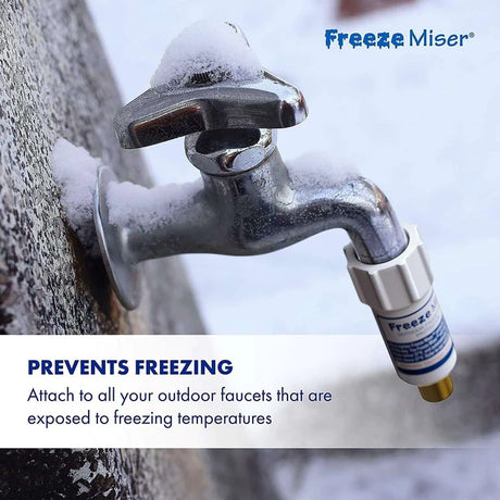 Freeze Miser Outdoor Faucet Freeze Protector