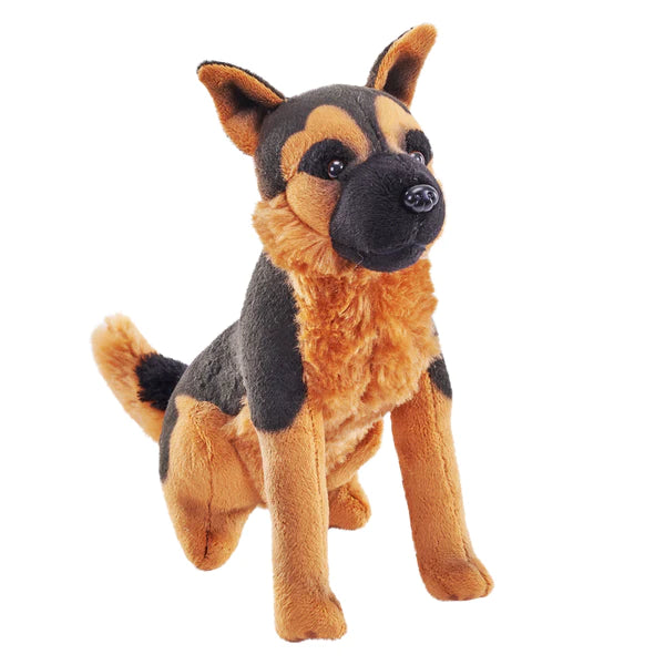 German Shepherd, Rescue Plush Dog With Sound