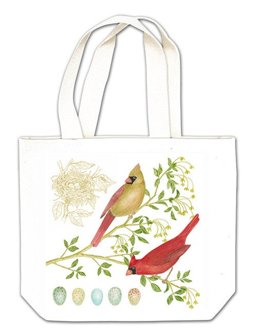 Gift Tote, Cardinal Pair