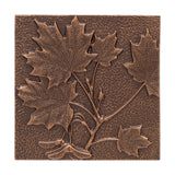 Maple Leaf Wall Decor, Antique Copper