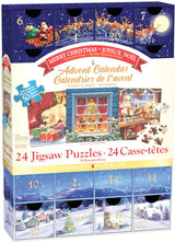 Merry Christmas Advent Calendar Puzzle