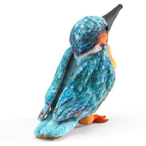 Mini Common Kingfisher Finger Puppet