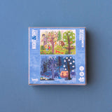 Night and Day in the Forest Pocket 100pc Puzzle