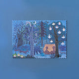 Night and Day in the Forest Pocket 100pc Puzzle