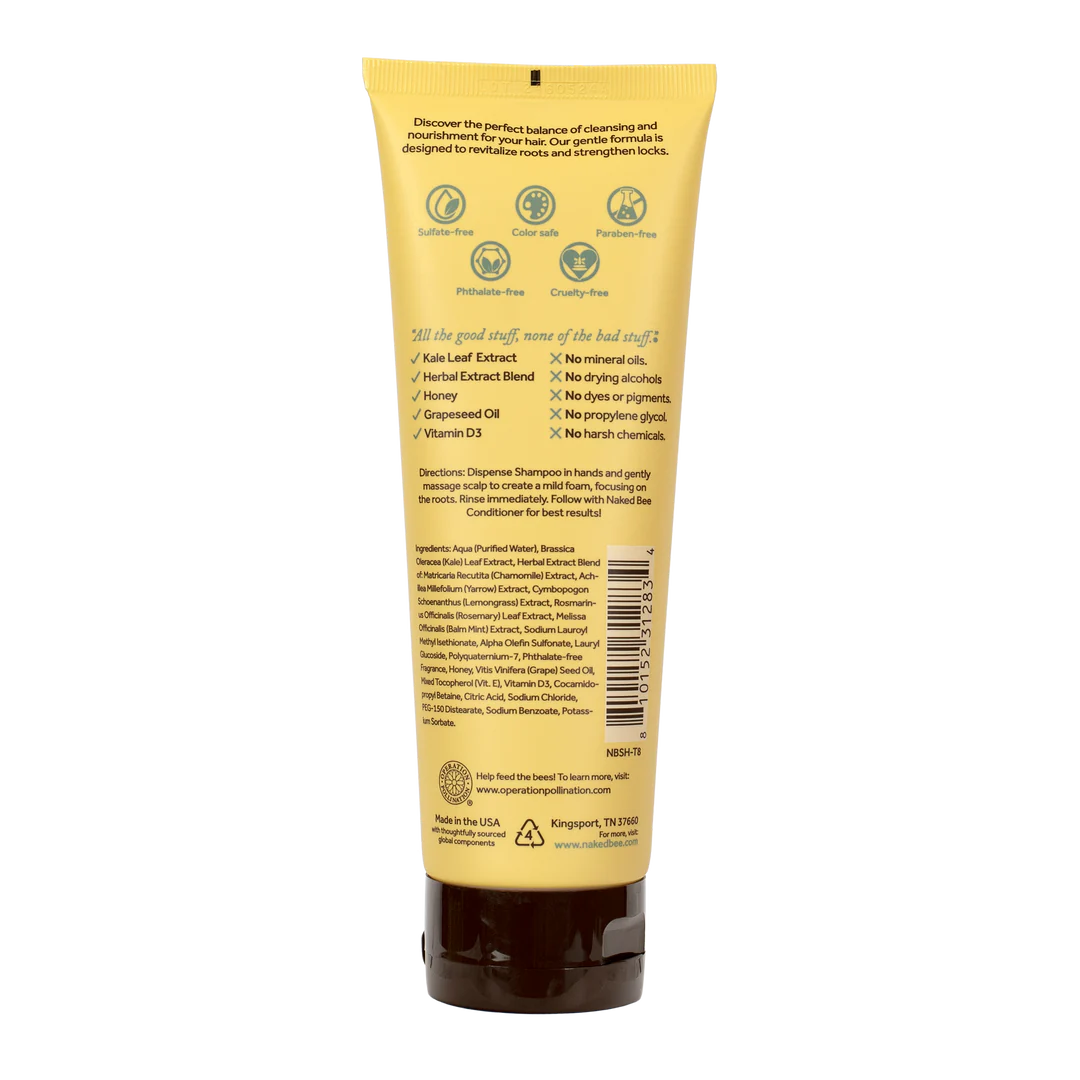 Orange Blossom Honey Sulfate Free Shampoo, 8oz