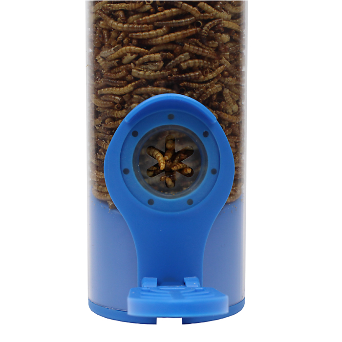 Perky-Pet Dried Mealworm Bird Feeder with Flexports