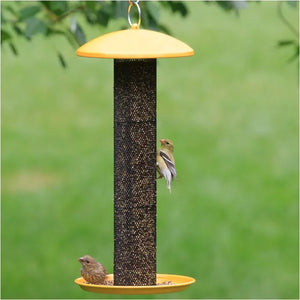 Perky-Pet Straight-Sided Yellow Finch Tube Feeder