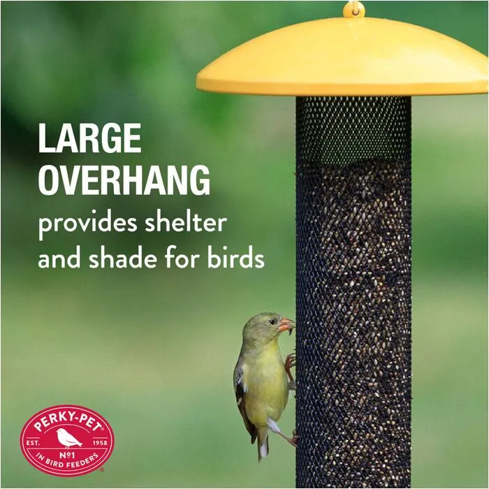 Perky-Pet Straight-Sided Yellow Finch Tube Feeder