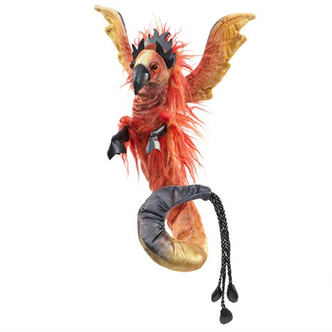 Phoenix Wristlet Finger Puppet