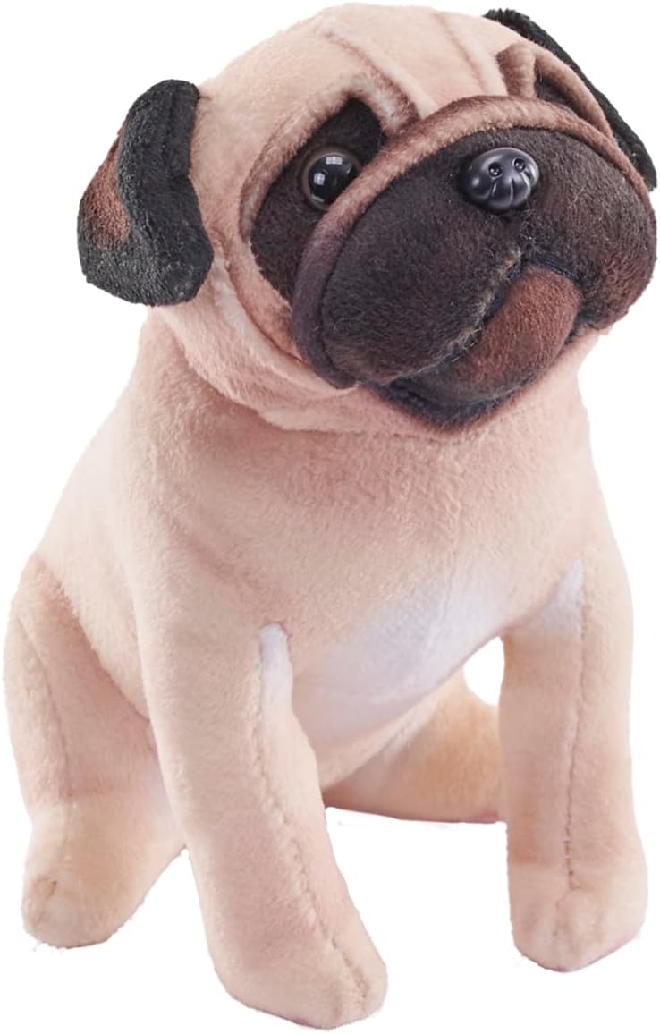 Pug, Rescue Plush Dog With Sound