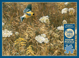 Queen Anne's Lace and American Goldfinch 500pc Puzzle