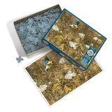 Queen Anne's Lace and American Goldfinch 500pc Puzzle