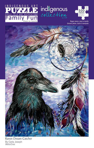 Raven Dream Catcher 500pc Puzzle