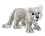 Snow Leopard Cub Hand Puppet