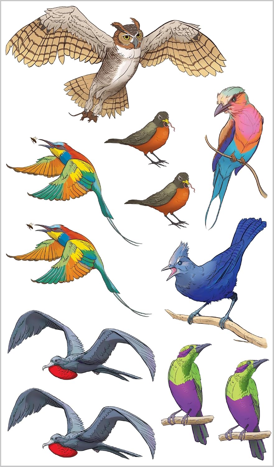 Soaring, Singing Tattoo Birds