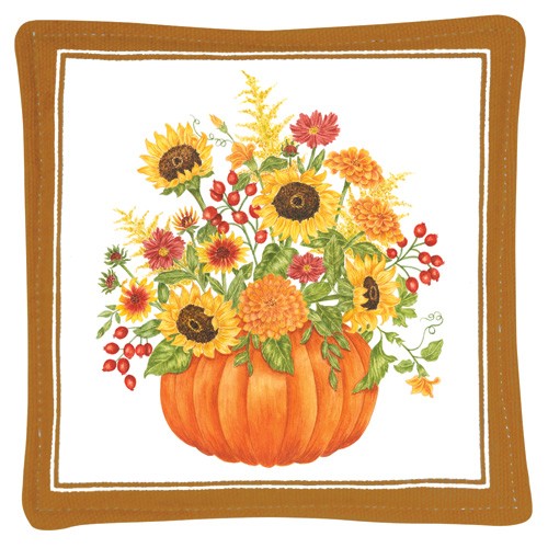 Spiced Mug Mat Pumpkin Bouquet