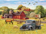 Summer Afternoon on the Farm Easy Handling 275pc Puzzle