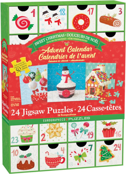 Sweet Christmas Advent Calendar Puzzle