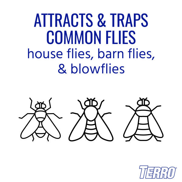 TERRO Fly Magnet Disposable Fly Trap