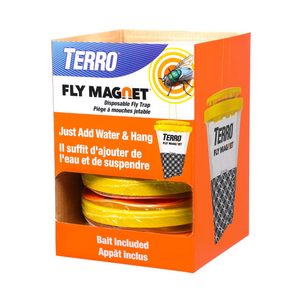 TERRO Fly Magnet Disposable Fly Trap