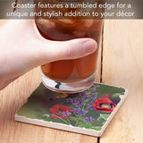 Take Flight 11 Single Absorbent Stone Tumbled Tile Coaster