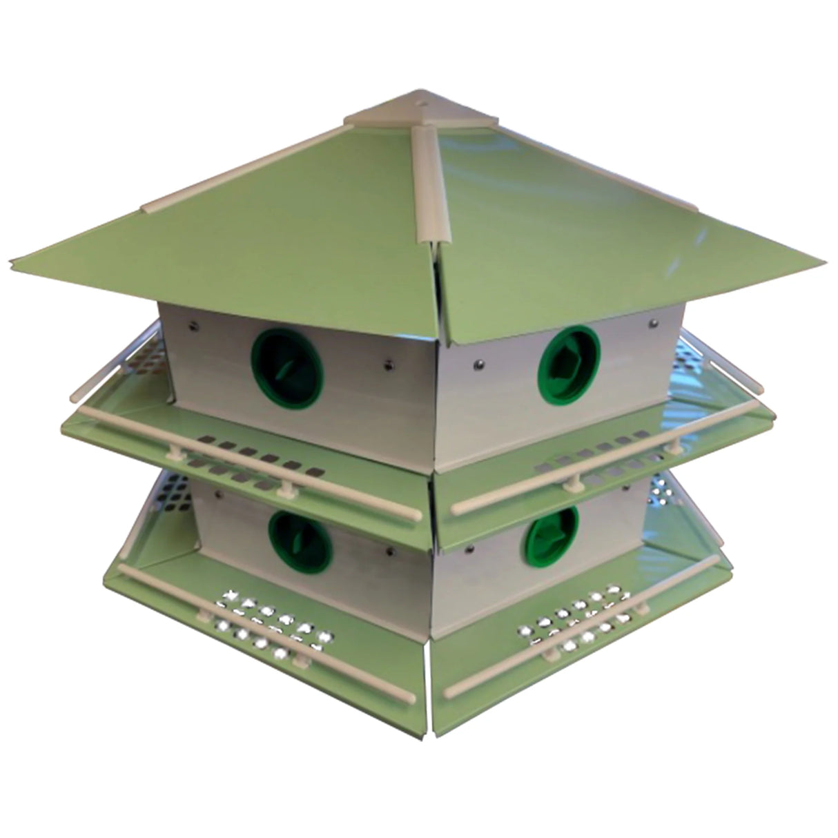 12-Room Snap-together Plastic & Aluminum Purple Martin House