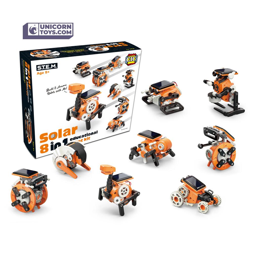 8 in 1 Educational Solar Robot Kit