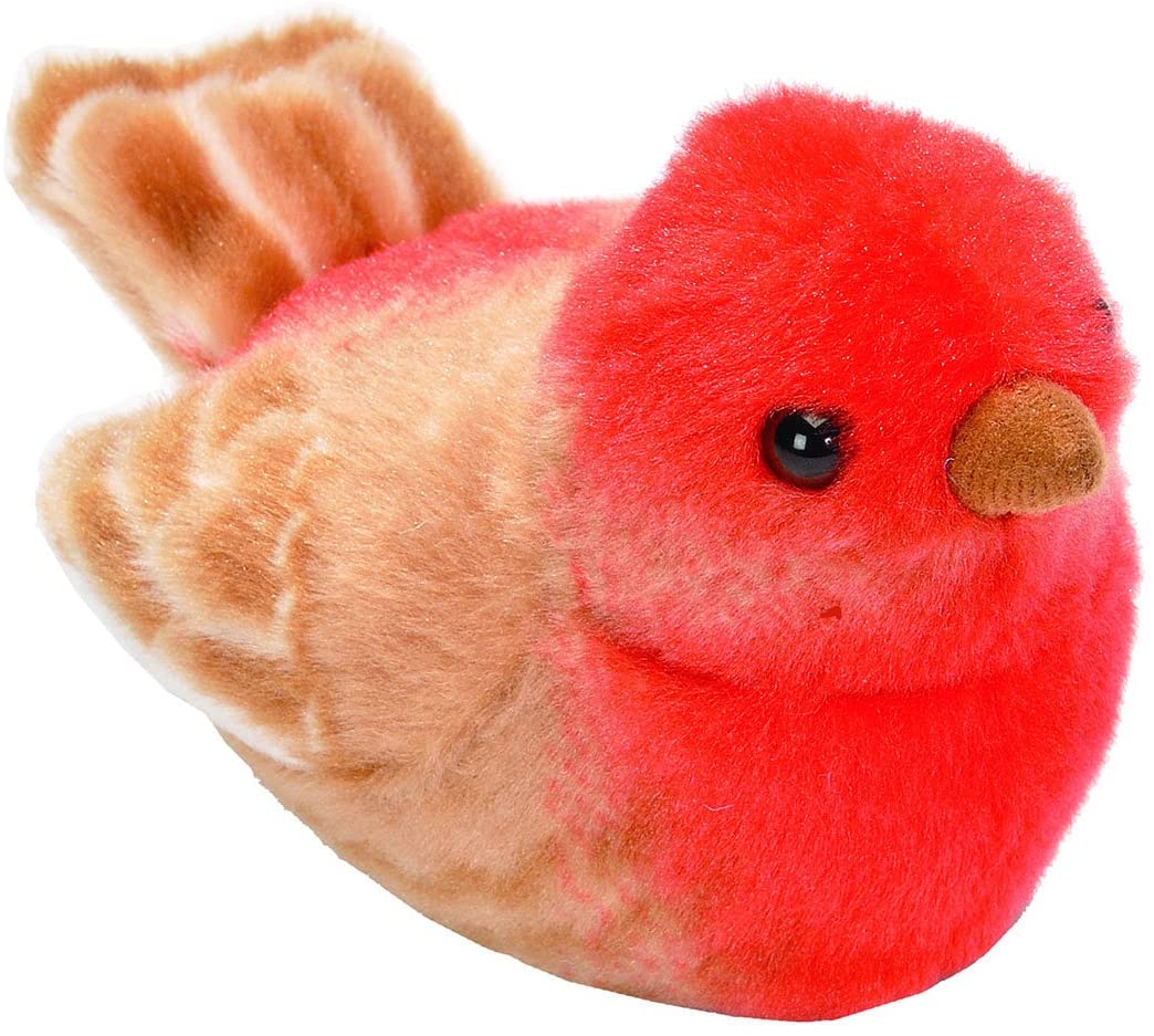 Audubon II House Finch Singing Plush Bird