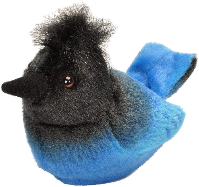 Audubon II Stellar's Jay Singing Plush Bird