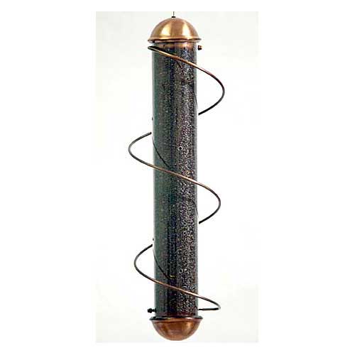 BirdQuest Spiral Thistle Feeder, 17-Inch