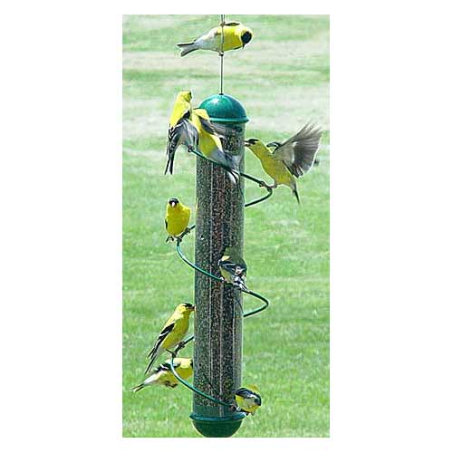 BirdQuest Spiral Thistle Feeder, 17-Inch