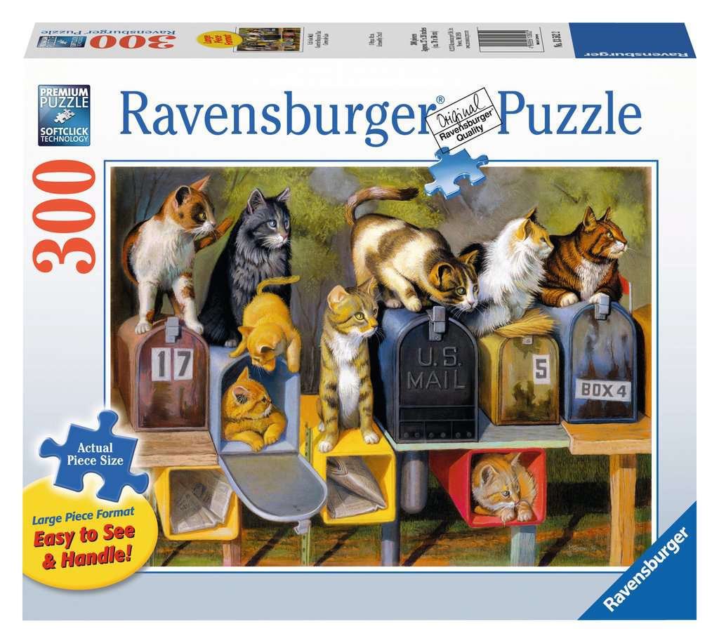 Cat's Got Mail 300pc Puzzle