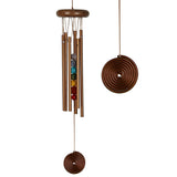 Chakra Chimes 7 Stones Bronze