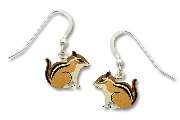 Chipmunk Earrings