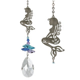 Crystal Fantasy Suncatcher, Mermaid