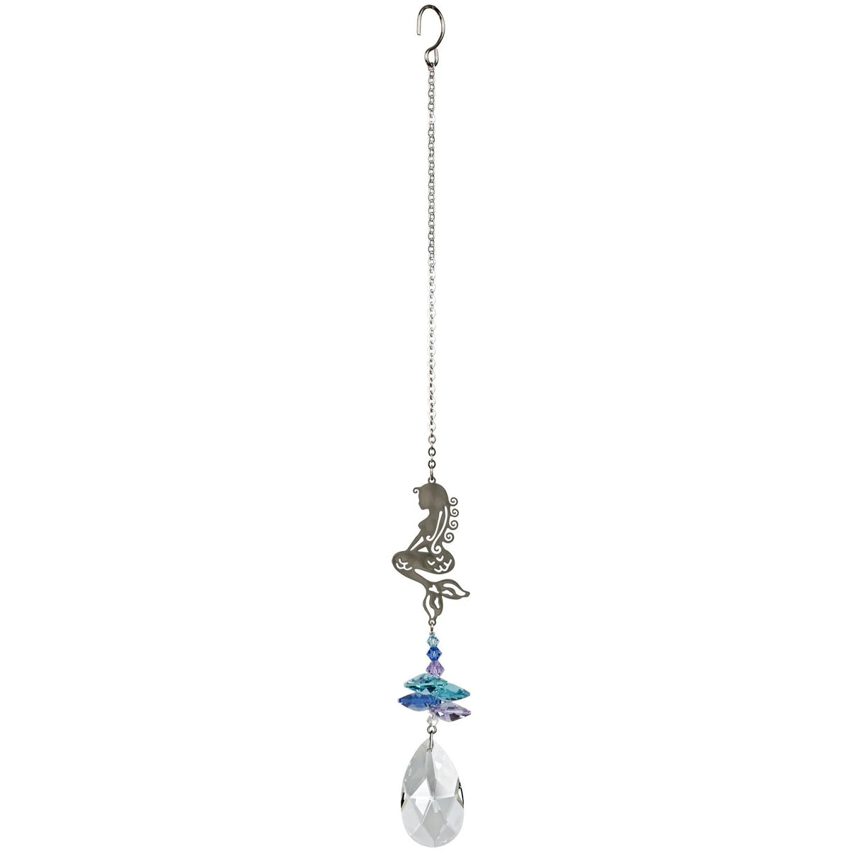 Crystal Fantasy Suncatcher, Mermaid