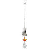 Crystal Fantasy Suncatcher, Tabby Cat